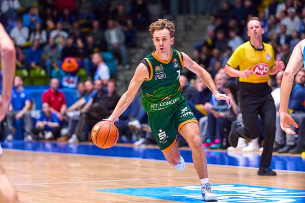 Steven Ashworth (Gladiators Trier, 01) GER, Skyliners Frankfurt vs. Gladiators Trier, Basketball, 19. Spieltag, EasyCredit Bundesliga, Spielzeit 2025 2026, 11.02.2026 GER, Skyliners Frankfurt vs. Gladiators Trier, Basketball, 19. Spieltag, EasyCredit Bundesliga, Spielzeit 2025 2026, 11.02.2026 Frankfurt Main Copyright: xEibner-Pressefoto GeraldxOelze-dexStoppanyx EP_ODS