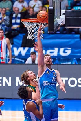 Korbleger Till Pape (Frankfurt Skyliners, 19) GER, Skyliners Frankfurt vs. Gladiators Trier, Basketball, 19. Spieltag, EasyCredit Bundesliga, Spielzeit 2025 2026, 11.02.2026 GER, Skyliners Frankfurt vs. Gladiators Trier, Basketball, 19. Spieltag, EasyCredit Bundesliga, Spielzeit 2025 2026, 11.02.2026 Frankfurt Main Copyright: xEibner-Pressefoto GeraldxOelze-dexStoppanyx EP_ODS