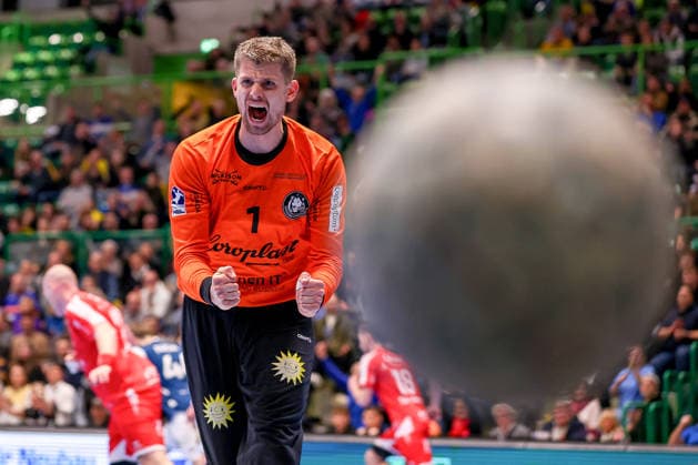 11.02.2026, Handball, 1.HBL, Bergischer HC - MT Melsungen, 20. Spieltag, Uni-Halle Wuppertal: Torhüter Christopher Rudeck (BHC 01) jubelnd Nordrhein-Westfalen Deutschland