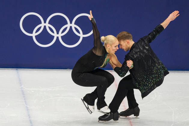 XXV Winter Olympic Games, Olympische Spiele, Olympia, OS in Milan, Italy, on February 11, 2026. Natalie Taschlerova and Filip Taschler of Czech Republic compete during the Ice dancing, Eistanzen free skate in Figure skating, Eiskunstlauf (CTKxPhoto MichalxKamaryt) CTKPhotoP2026021110557  CTKPhotoP2026021110557