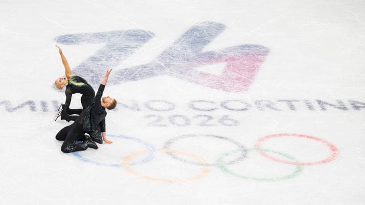 XXV Winter Olympic Games, Olympische Spiele, Olympia, OS in Milan, Italy, on February 11, 2026. Natalie Taschlerova and Filip Taschler of Czech Republic compete during the Ice dancing, Eistanzen free skate in Figure skating, Eiskunstlauf (CTKxPhoto MichalxKamaryt) CTKPhotoP2026021110737  CTKPhotoP2026021110737