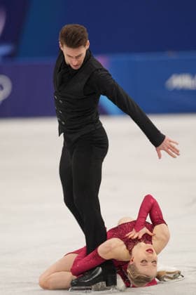 February 11, 2026, Milan, Lombardy, Italy: FinlandÃ¢â‚¬â ¢s JUULIA TURKKILA and MATTHIAS VERSLUIS compete in Figure skating, Eiskunstlauf Ice Dance Wednesday at the Milano Ice Skating Arena during this Mlano Cortina 2026 Olympics. Olympics 2026: Milano Cortina: Figure Skating MenÃ¢â‚¬â ¢S & Women S ICE DANCE  - ZUMAa35_ 20260211_oly_a35_035 Copyright: xDanielxA.xAndersonx
