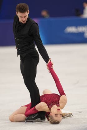 February 11, 2026, Milan, Lombardy, Italy: FinlandÃ¢â‚¬â ¢s JUULIA TURKKILA and MATTHIAS VERSLUIS compete in Figure skating, Eiskunstlauf Ice Dance Wednesday at the Milano Ice Skating Arena during this Mlano Cortina 2026 Olympics. Olympics 2026: Milano Cortina: Figure Skating MenÃ¢â‚¬â ¢S & Women S ICE DANCE  - ZUMAa35_ 20260211_oly_a35_038 Copyright: xDanielxA.xAndersonx
