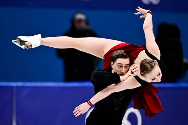 Katerina MRAZKOVA & Daniel MRAZEK (CZE), during Ice Dance Free Dance, at the Olympic Winter games, Winterspiele,Spiele, Summer games Milano Cortina 2026, at Milano Ice Skating Arena, on February 11, 2026 in Milan, Italy. Noxthirdxpartyxsales  aflo_319388467