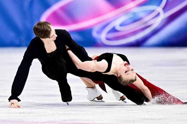Katerina MRAZKOVA & Daniel MRAZEK (CZE), during Ice Dance Free Dance, at the Olympic Winter games, Winterspiele,Spiele, Summer games Milano Cortina 2026, at Milano Ice Skating Arena, on February 11, 2026 in Milan, Italy. Noxthirdxpartyxsales  aflo_319388494