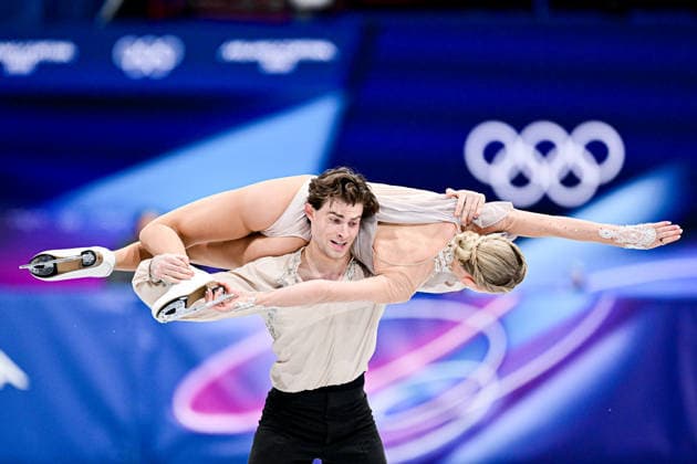 Phebe BEKKER & James HERNANDEZ (GBR), during Ice Dance Free Dance, at the Olympic Winter games, Winterspiele,Spiele, Summer games Milano Cortina 2026, at Milano Ice Skating Arena, on February 11, 2026 in Milan, Italy. Noxthirdxpartyxsales  aflo_319388578