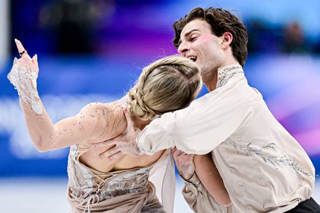 Phebe BEKKER & James HERNANDEZ (GBR), during Ice Dance Free Dance, at the Olympic Winter games, Winterspiele,Spiele, Summer games Milano Cortina 2026, at Milano Ice Skating Arena, on February 11, 2026 in Milan, Italy. Noxthirdxpartyxsales  aflo_319388581