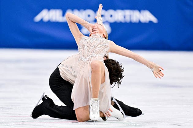 Phebe BEKKER & James HERNANDEZ (GBR), during Ice Dance Free Dance, at the Olympic Winter games, Winterspiele,Spiele, Summer games Milano Cortina 2026, at Milano Ice Skating Arena, on February 11, 2026 in Milan, Italy. Noxthirdxpartyxsales  aflo_319388639