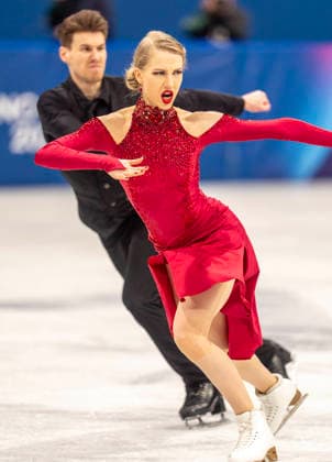 February 11, 2026, Milan, Lombardy, Italy: FinlandÃ¢â‚¬â ¢s JUULIA TURKKILA and MATTHIAS VERSLUIS compete in Figure skating, Eiskunstlauf Ice Dance Wednesday at the Milano Ice Skating Arena during this Mlano Cortina 2026 Olympics. Milan Italy - ZUMAa35_ 20260211_oly_a35_045 Copyright: xDanielxA.xAndersonx