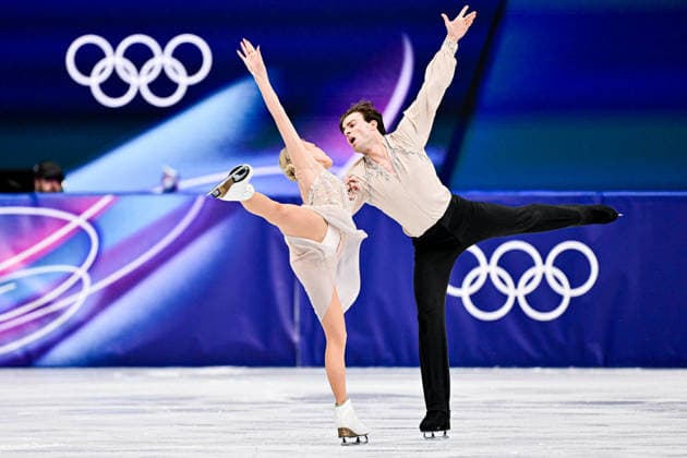 Phebe BEKKER & James HERNANDEZ (GBR), during Ice Dance Free Dance, at the Olympic Winter games, Winterspiele,Spiele, Summer games Milano Cortina 2026, at Milano Ice Skating Arena, on February 11, 2026 in Milan, Italy. Noxthirdxpartyxsales  aflo_319391906