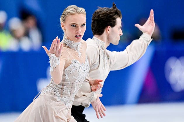 Phebe BEKKER & James HERNANDEZ (GBR), during Ice Dance Free Dance, at the Olympic Winter games, Winterspiele,Spiele, Summer games Milano Cortina 2026, at Milano Ice Skating Arena, on February 11, 2026 in Milan, Italy. Noxthirdxpartyxsales  aflo_319391940