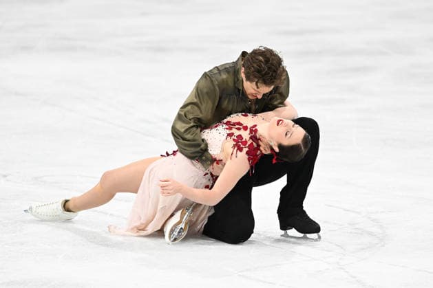 CARREIRA Christina PONOMARENKO Anthony (USA) during Figure skating, Eiskunstlauf Ice Dance, Olympic Winter games, Winterspiele,Spiele, Summer games Milano-Cortina 2026 in Milan, Italy, February 11 2026  Copyright: xFilippoxTomasi IPAxSportx xipa-agency.netx xx IPA_71331336 IPA_Agency_IPA71331336