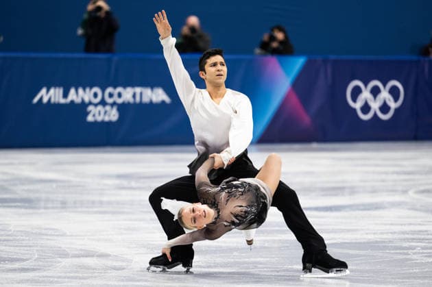260211 Zachary Lagha and Marjorie Lajoie of Canada compete in the Figure skating, Eiskunstlauf ice dance - free dance program during day 5 of the 2026 Winter Olympics on February 11, 2026 in Milan. Photo: Emma Wallskog BILDBYRAN kod EW EW0627 konstakning figure skating kunstlop Olympic Games, Olympische Spiele, Olympia, OS olympics winter olympics os ol olympiska spel vinter-os olympiske leker milano cortina 2026 milan cortina 2026 milano cortina 2026 olympic games milano cortina 2026 winter olympic games milano cortina-os milano cortina-ol vinter-ol 5 bbeng isdans ice dance *** 260211 Zachary Lagha and Marjorie Lajoie of Canada compete in the figure skating ice dance free dance program during day 5 of the 2026 Winter Olympics on February 11, 2026 in Milan Photo Emma Wallskog BILDBYRAN kod EW EW0627 konstakning figure skating kunstlop olympic games olympics winter olympics os ol olympiska spel vinter os olympiske leker milano cortina 2026 milan cortina 2026 milano cortina 2026 olympic games milano cortina 2026 winter olympic games milano cortina os milano cortina ol vinter ol 5 bbeng isdans ice dance  Copyright: EMMAxWALLSKOG BB260211EW046