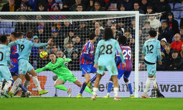 London, England, 11th February 2026. during the Crystal Palace vs Burnley Premier League match at Selhurst Park, London. Picture credit should read: Paul Terry Sportimage EDITORIAL USE ONLY. No use with unauthorised audio, video, data, fixture lists, club league logos or live services. Online in-match use limited to 120 images, no video emulation. No use in betting, games or single club league player publications. SPI_031_PT_Crystal_Palace_Burnley SPI-4518-0031