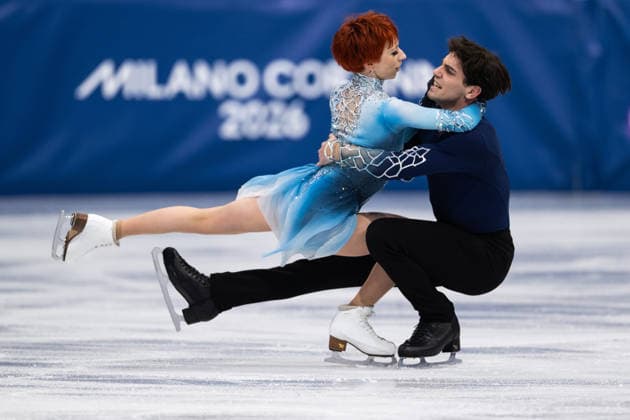 260211 Evgeniia Lopareva and Geoffrey Brissaud of France compete in the Figure skating, Eiskunstlauf ice dance - free dance program during day 5 of the 2026 Winter Olympics on February 11, 2026 in Milan. Photo: Emma Wallskog BILDBYRAN kod EW EW0627 konstakning figure skating kunstlop Olympic Games, Olympische Spiele, Olympia, OS olympics winter olympics os ol olympiska spel vinter-os olympiske leker milano cortina 2026 milan cortina 2026 milano cortina 2026 olympic games milano cortina 2026 winter olympic games milano cortina-os milano cortina-ol vinter-ol 5 bbeng isdans ice dance *** 260211 Evgeniia Lopareva and Geoffrey Brissaud of France compete in the figure skating ice dance free dance program during day 5 of the 2026 Winter Olympics on February 11, 2026 in Milan Photo Emma Wallskog BILDBYRAN kod EW EW0627 konstakning figure skating kunstlop olympic games olympics winter olympics os ol olympiska spel vinter os olympiske leker milano cortina 2026 milan cortina 2026 milano cortina 2026 olympic games milano cortina 2026 winter olympic games milano cortina os milano cortina ol vinter ol 5 bbeng isdans ice dance  Copyright: EMMAxWALLSKOG BB260211EW050