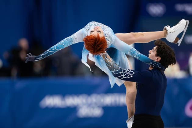 260211 Evgeniia Lopareva and Geoffrey Brissaud of France compete in the Figure skating, Eiskunstlauf ice dance - free dance program during day 5 of the 2026 Winter Olympics on February 11, 2026 in Milan. Photo: Emma Wallskog BILDBYRAN kod EW EW0627 konstakning figure skating kunstlop Olympic Games, Olympische Spiele, Olympia, OS olympics winter olympics os ol olympiska spel vinter-os olympiske leker milano cortina 2026 milan cortina 2026 milano cortina 2026 olympic games milano cortina 2026 winter olympic games milano cortina-os milano cortina-ol vinter-ol 5 bbeng isdans ice dance *** 260211 Evgeniia Lopareva and Geoffrey Brissaud of France compete in the figure skating ice dance free dance program during day 5 of the 2026 Winter Olympics on February 11, 2026 in Milan Photo Emma Wallskog BILDBYRAN kod EW EW0627 konstakning figure skating kunstlop olympic games olympics winter olympics os ol olympiska spel vinter os olympiske leker milano cortina 2026 milan cortina 2026 milano cortina 2026 olympic games milano cortina 2026 winter olympic games milano cortina os milano cortina ol vinter ol 5 bbeng isdans ice dance  Copyright: EMMAxWALLSKOG BB260211EW051