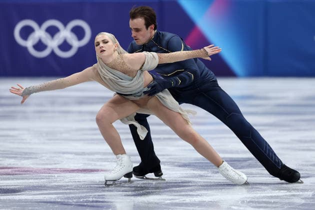 Olivia Smart Tim Dieck (ESP) during the Olympic Winter games, Winterspiele,Spiele, Summer games Milano-Cortina 2026, Figure skating, Eiskunstlauf Ice Dance on February 11, 2026 at Milano Ice Skating Arena in Milan  Copyright: xFabrizioxCarabelli IPAxSportx xipa-agency.netx xx IPA_71332191 IPA_Agency_IPA71332191