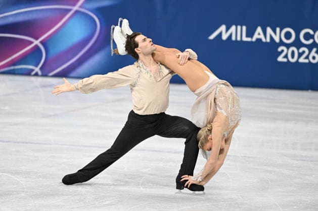 GIOCHI OLIMPICI - Olimpiadi Invernali Milano-Cortina 2026 - Figure skating, Eiskunstlauf Ice Dance BEKKER Phebe HERNANDEZ James (GBR) during Figure Skating Ice Dance, Olympic Winter games, Winterspiele,Spiele, Summer games Milano-Cortina 2026 in Milan, Italy, February 11 2026 Cortina D Ampezzo Italy  Copyright: xIPAxSport ABACAx