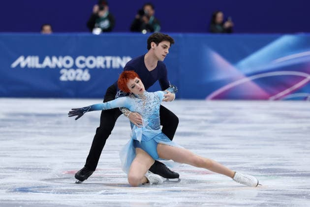 Evgeniia Lopareva Geoffrey Brissaud (FRA) during the Olympic Winter games, Winterspiele,Spiele, Summer games Milano-Cortina 2026, Figure skating, Eiskunstlauf Ice Dance on February 11, 2026 at Milano Ice Skating Arena in Milan  Copyright: xFabrizioxCarabelli IPAxSportx xipa-agency.netx xx IPA_71332952 IPA_Agency_IPA71332952