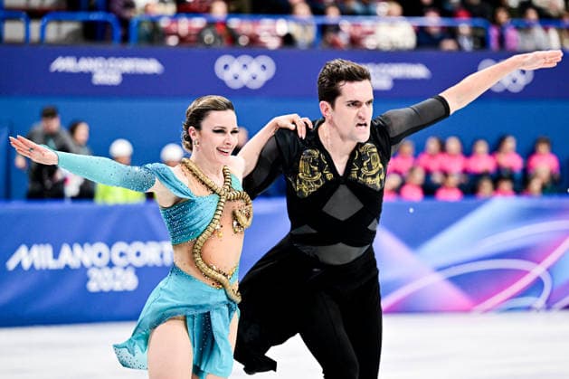 Marie-Jade LAURIAULT & Romain LE GAC (CAN), during Ice Dance Free Dance, at the Olympic Winter games, Winterspiele,Spiele, Summer games Milano Cortina 2026, at Milano Ice Skating Arena, on February 11, 2026 in Milan, Italy. Noxthirdxpartyxsales  aflo_319395317