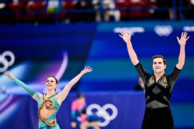 Marie-Jade LAURIAULT & Romain LE GAC (CAN), during Ice Dance Free Dance, at the Olympic Winter games, Winterspiele,Spiele, Summer games Milano Cortina 2026, at Milano Ice Skating Arena, on February 11, 2026 in Milan, Italy. Noxthirdxpartyxsales  aflo_319395432
