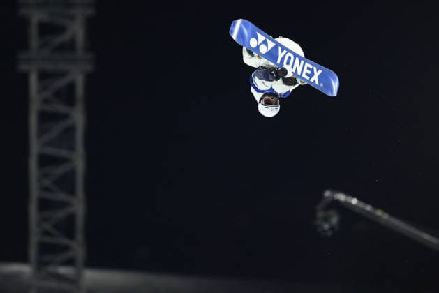 Yuto Totsuka (JPN), FEBRUARY 11, 2026 - Snowboarding : Men s Halfpipe Qualification during the Milano Cortina 2026 Olympic Winter games, Winterspiele,Spiele, Summer games at Livigno Snow Park in Livigno, Italy.  aflo_319395560