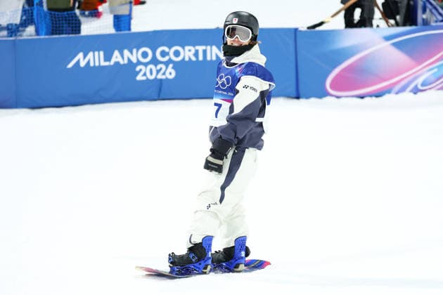 Ryusei Yamada (JPN), FEBRUARY 11, 2026 - Snowboarding : Men s Halfpipe Qualification during the Milano Cortina 2026 Olympic Winter games, Winterspiele,Spiele, Summer games at Livigno Snow Park in Livigno, Italy.  aflo_319395652