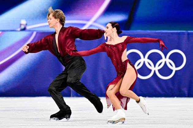 Diana DAVIS & Gleb SMOLKIN (GEO), during Ice Dance Free Dance, at the Olympic Winter games, Winterspiele,Spiele, Summer games Milano Cortina 2026, at Milano Ice Skating Arena, on February 11, 2026 in Milan, Italy. Noxthirdxpartyxsales  aflo_319395687