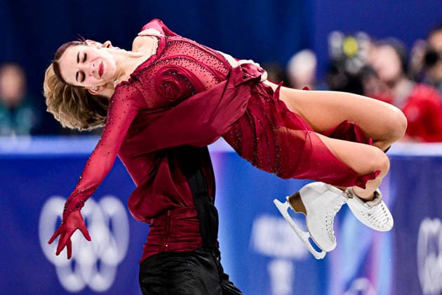 Diana DAVIS & Gleb SMOLKIN (GEO), during Ice Dance Free Dance, at the Olympic Winter games, Winterspiele,Spiele, Summer games Milano Cortina 2026, at Milano Ice Skating Arena, on February 11, 2026 in Milan, Italy. Noxthirdxpartyxsales  aflo_319395713