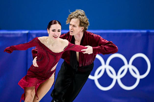 Diana DAVIS & Gleb SMOLKIN (GEO), during Ice Dance Free Dance, at the Olympic Winter games, Winterspiele,Spiele, Summer games Milano Cortina 2026, at Milano Ice Skating Arena, on February 11, 2026 in Milan, Italy. Noxthirdxpartyxsales  aflo_319395718