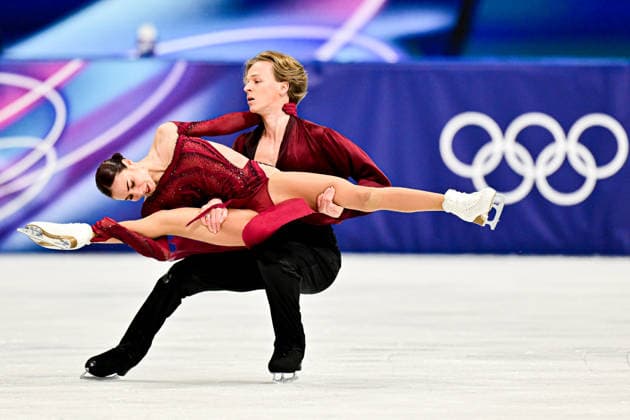 Diana DAVIS & Gleb SMOLKIN (GEO), during Ice Dance Free Dance, at the Olympic Winter games, Winterspiele,Spiele, Summer games Milano Cortina 2026, at Milano Ice Skating Arena, on February 11, 2026 in Milan, Italy. Noxthirdxpartyxsales  aflo_319397775