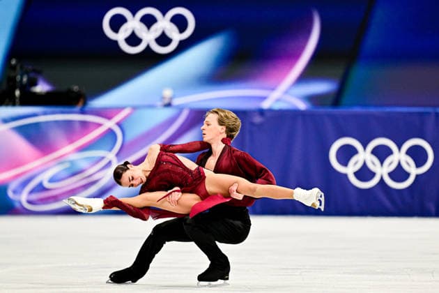 Diana DAVIS & Gleb SMOLKIN (GEO), during Ice Dance Free Dance, at the Olympic Winter games, Winterspiele,Spiele, Summer games Milano Cortina 2026, at Milano Ice Skating Arena, on February 11, 2026 in Milan, Italy. Noxthirdxpartyxsales  aflo_319397777