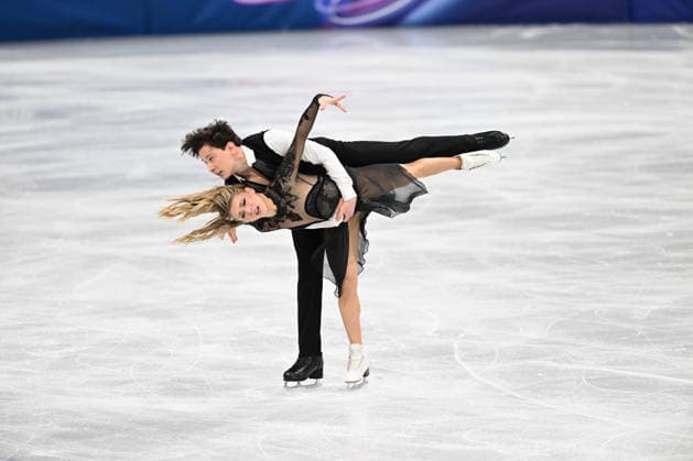 ZINGAS Emilea KOLESNIK Vadym (USA) during Figure skating, Eiskunstlauf Ice Dance, Olympic Winter games, Winterspiele,Spiele, Summer games Milano-Cortina 2026 in Milan, Italy, February 11 2026  Copyright: xFilippoxTomasi IPAxSportx xipa-agency.netx xx IPA_71334829 IPA_Agency_IPA71334829