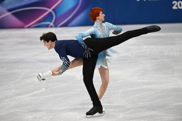 LOPAREVA Evgeniia BRISSAUD Geoffrey (FRA) during Figure skating, Eiskunstlauf Ice Dance, Olympic Winter games, Winterspiele,Spiele, Summer games Milano-Cortina 2026 in Milan, Italy, February 11 2026  Copyright: xFilippoxTomasi IPAxSportx xipa-agency.netx xx IPA_71334893 IPA_Agency_IPA71334893