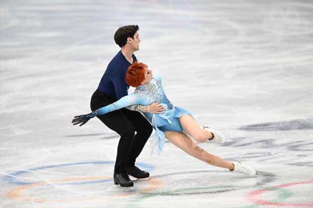 LOPAREVA Evgeniia BRISSAUD Geoffrey (FRA) during Figure skating, Eiskunstlauf Ice Dance, Olympic Winter games, Winterspiele,Spiele, Summer games Milano-Cortina 2026 in Milan, Italy, February 11 2026  Copyright: xFilippoxTomasi IPAxSportx xipa-agency.netx xx IPA_71334894 IPA_Agency_IPA71334894
