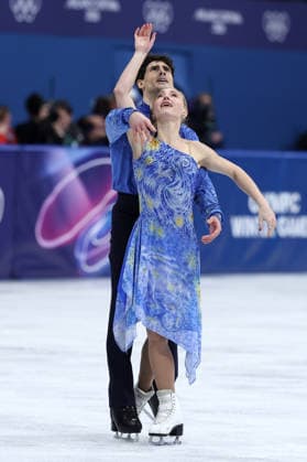 Piper Gilles Paul Poirier (CAN) during the Olympic Winter games, Winterspiele,Spiele, Summer games Milano-Cortina 2026, Figure skating, Eiskunstlauf Ice Dance on February 11, 2026 at Milano Ice Skating Arena in Milan  Copyright: xFabrizioxCarabelli IPAxSportx xipa-agency.netx xx IPA_71335690 IPA_Agency_IPA71335690