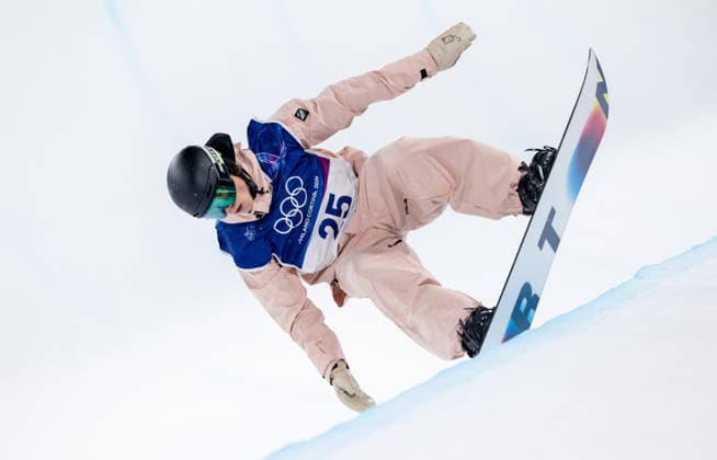 OLYMPICS - Winter Olympic Games, Olympische Spiele, Olympia, OS Milano Cortina 2026 BORMIO,ITALY,11.FEB.26 - OLYMPICS, SNOWBOARD - Winter Olympic Games Milano Cortina 2026, halfpipe, qualification, men. Image shows Florian Lechner (AUT).  GEPAxpictures xHaraldxSteiner
