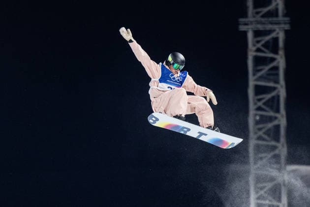 OLYMPICS - Winter Olympic Games, Olympische Spiele, Olympia, OS Milano Cortina 2026 BORMIO,ITALY,11.FEB.26 - OLYMPICS, SNOWBOARD - Winter Olympic Games Milano Cortina 2026, halfpipe, qualification, men. Image shows Florian Lechner (AUT).  GEPAxpictures xHaraldxSteiner