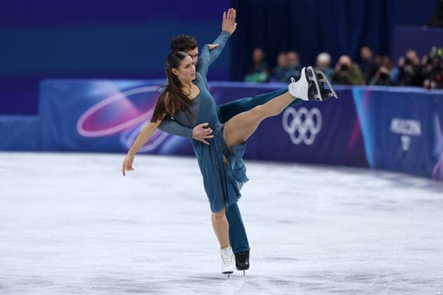 Laurence Fournier Beaudry Guillaume Cizeron (FRA) during the Olympic Winter games, Winterspiele,Spiele, Summer games Milano-Cortina 2026, Figure skating, Eiskunstlauf Ice Dance on February 11, 2026 at Milano Ice Skating Arena in Milan  Copyright: xFabrizioxCarabelli IPAxSportx xipa-agency.netx xx IPA_71336544 IPA_Agency_IPA71336544