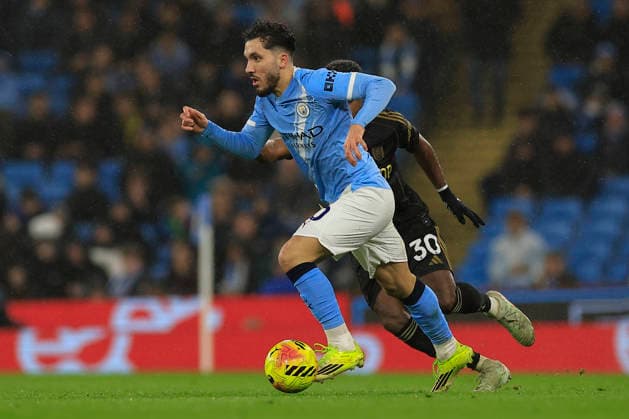 Manchester City v Fulham, Premier League Rayan Cherki (10) of Manchester City runs with the ball during the Premier League match between Manchester City and Fulham at the Etihad Stadium, Manchester, UK on 11 February 2026. Manchester Etihad Stadium Manchester UK Editorial use only DataCo restrictions apply See www.football-dataco.com , Copyright: xConorxMolloyx PSI-23725-0059