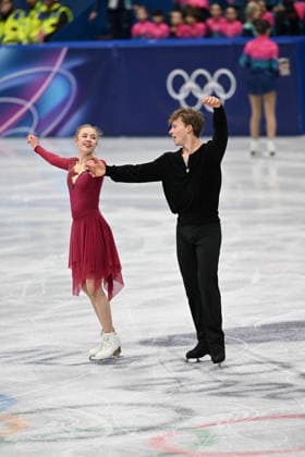 GIOCHI OLIMPICI - Olimpiadi Invernali Milano-Cortina 2026 - Figure skating, Eiskunstlauf Ice Dance REITAN Milla Ruud MAJOROV Nikolaj (SWE) during Figure Skating Ice Dance, Olympic Winter games, Winterspiele,Spiele, Summer games Milano-Cortina 2026 in Milan, Italy, February 11 2026 Cortina D Ampezzo Italy  Copyright: xIPAxSport ABACAx