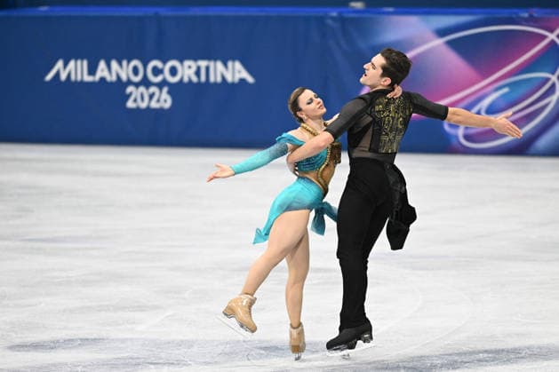 GIOCHI OLIMPICI - Olimpiadi Invernali Milano-Cortina 2026 - Figure skating, Eiskunstlauf Ice Dance LAURIAULT Marie-Jade le GAC Romain (CAN) during Figure Skating Ice Dance, Olympic Winter games, Winterspiele,Spiele, Summer games Milano-Cortina 2026 in Milan, Italy, February 11 2026 Cortina D Ampezzo Italy  Copyright: xIPAxSport ABACAx