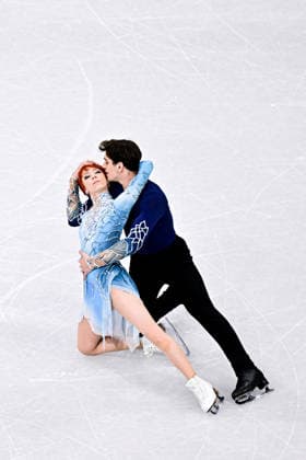 Evgeniia LOPAREVA & Geoffrey BRISSAUD (FRA), during Ice Dance Free Dance, at the Olympic Winter games, Winterspiele,Spiele, Summer games Milano Cortina 2026, at Milano Ice Skating Arena, on February 11, 2026 in Milan, Italy. Noxthirdxpartyxsales  aflo_319403891