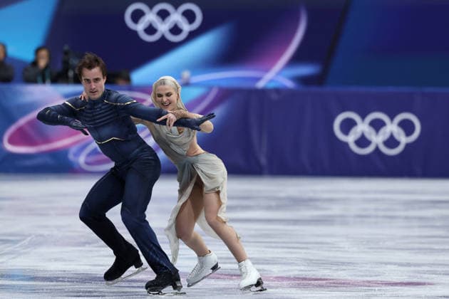 GIOCHI OLIMPICI - Olimpiadi Invernali Milano-Cortina 2026 - Figure skating, Eiskunstlauf Ice Dance Olivia Smart Tim Dieck (ESP) during the Olympic Winter games, Winterspiele,Spiele, Summer games Milano-Cortina 2026, Figure Skating Ice Dance on February 11, 2026 at Milano Ice Skating Arena in Milan Cortina D Ampezzo Italy  Copyright: xIPAxSport ABACAx