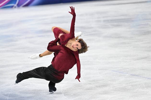 GIOCHI OLIMPICI - Olimpiadi Invernali Milano-Cortina 2026 - Figure skating, Eiskunstlauf Ice Dance DAVIS Diana SMOLKIN Gleb (GEO) during Figure Skating Ice Dance, Olympic Winter games, Winterspiele,Spiele, Summer games Milano-Cortina 2026 in Milan, Italy, February 11 2026 Cortina D Ampezzo Italy  Copyright: xIPAxSport ABACAx