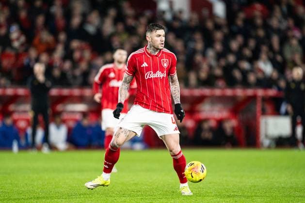 11th February 2026; The City Ground, Nottingham, England; Premier League Football, Nottingham Forest versus Wolverhampton Wanderers; Morato of Nottingham Forest on the ball  GodfreyxPitt Content restricted for UK based newspaper