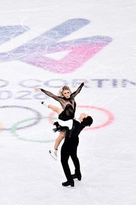 Emilea ZINGAS & Vadym KOLESNIK (USA), during Ice Dance Free Dance, at the Olympic Winter games, Winterspiele,Spiele, Summer games Milano Cortina 2026, at Milano Ice Skating Arena, on February 11, 2026 in Milan, Italy. Noxthirdxpartyxsales  aflo_319406905