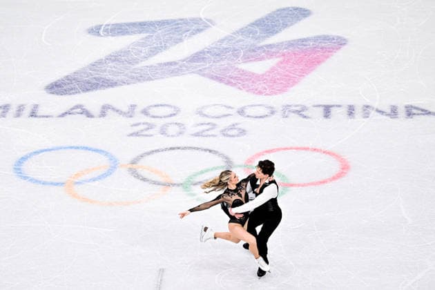 Emilea ZINGAS & Vadym KOLESNIK (USA), during Ice Dance Free Dance, at the Olympic Winter games, Winterspiele,Spiele, Summer games Milano Cortina 2026, at Milano Ice Skating Arena, on February 11, 2026 in Milan, Italy. Noxthirdxpartyxsales  aflo_319406910