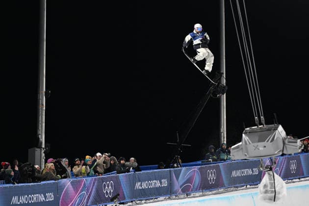 Ruka Hirano (JPN), FEBRUARY 11, 2026 - Snowboarding : Men s Halfpipe Qualification during the Milano Cortina 2026 Olympic Winter games, Winterspiele,Spiele, Summer games at Livigno Snow Park in Livigno, Italy.  aflo_319406944