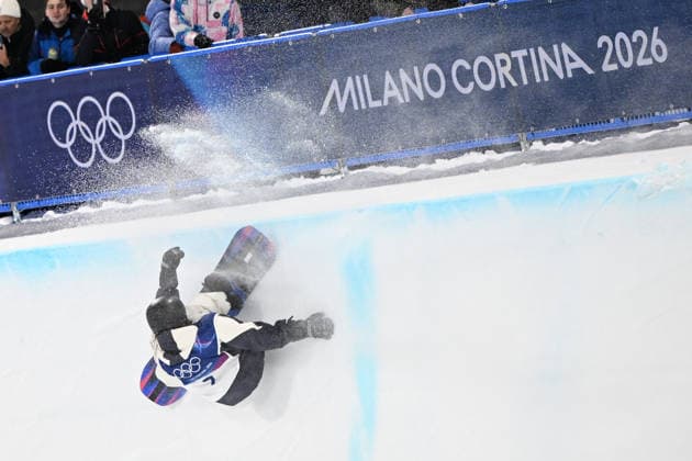 Ryusei Yamada (JPN), FEBRUARY 11, 2026 - Snowboarding : Men s Halfpipe Qualification during the Milano Cortina 2026 Olympic Winter games, Winterspiele,Spiele, Summer games at Livigno Snow Park in Livigno, Italy.  aflo_319407023